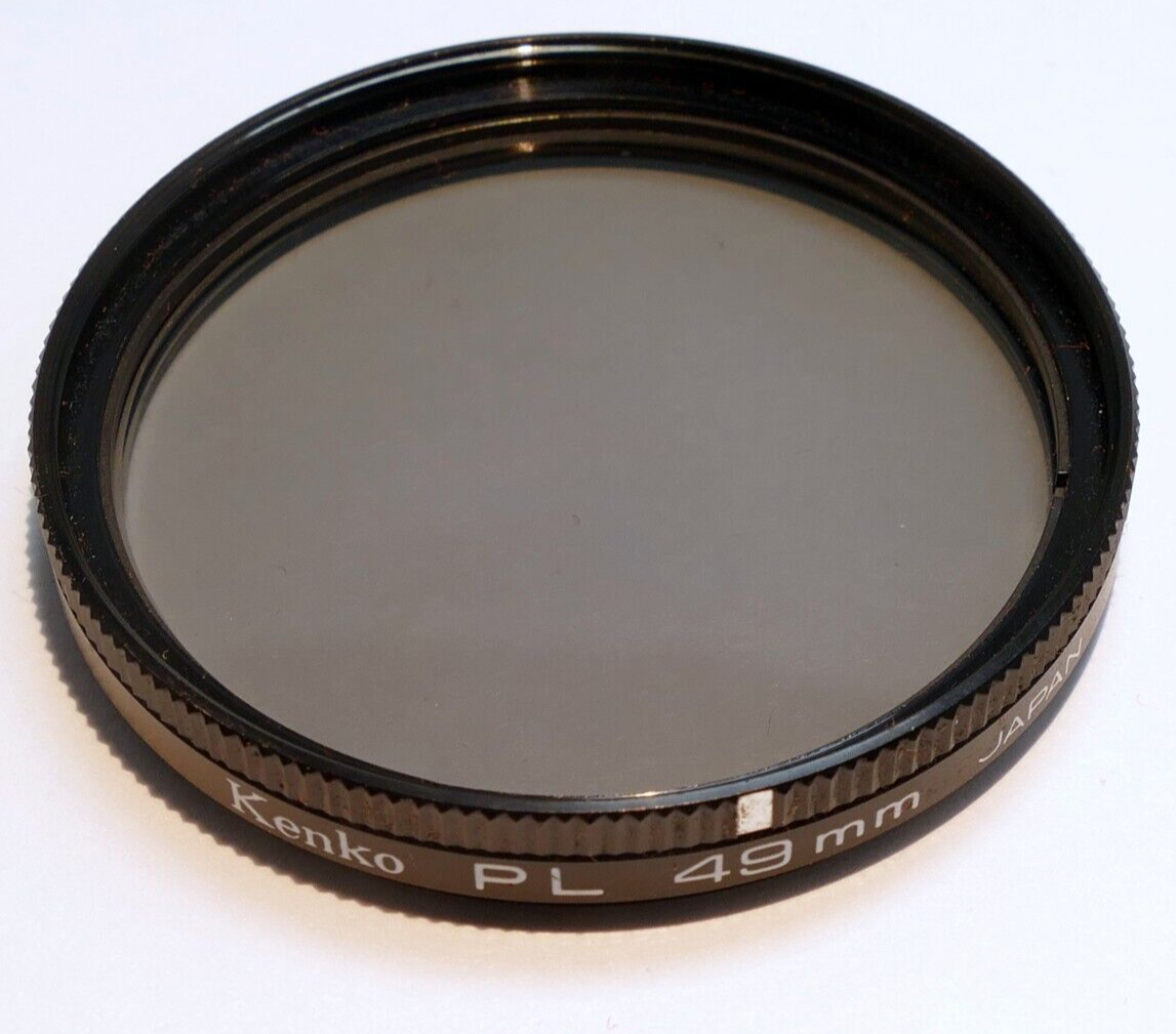 Kenko 49mm Lens Filter  Polarizer PL Linear made in Japan