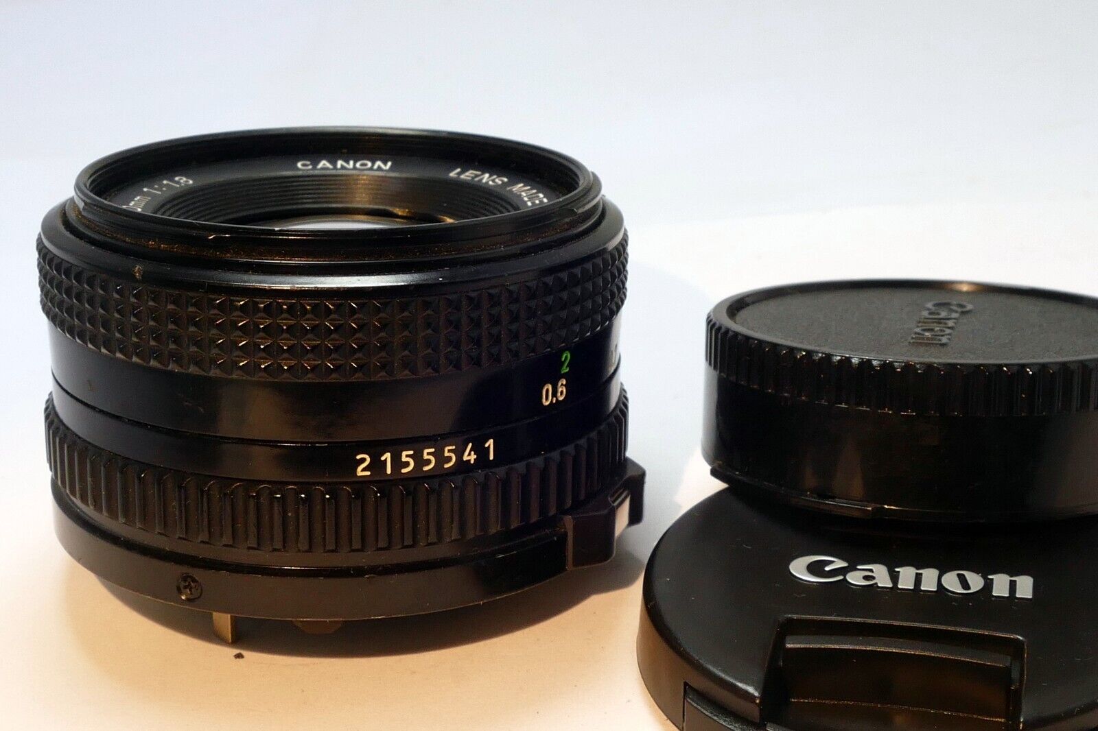 Canon FD 50mm f/1.8 FAST New FD 50mm 1.8 50/1.8 FD Prime Lens Canon CNFD50MMF1P8
