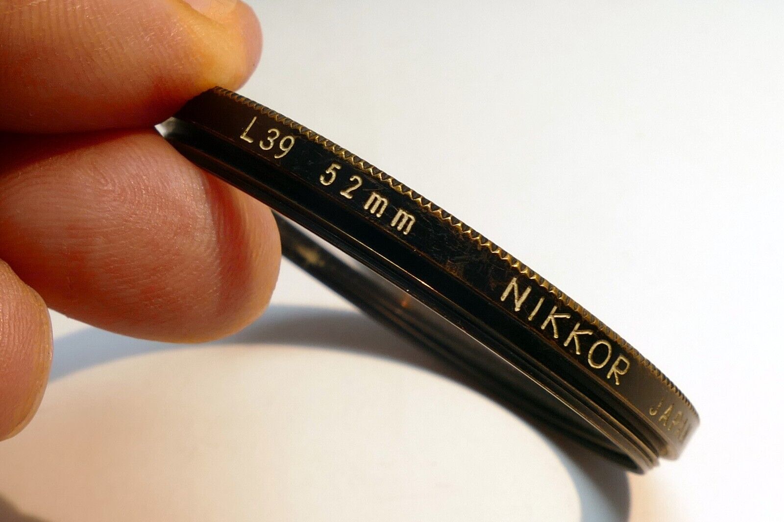 Nikon Nikkor 52mm L39 Filter UV Haze  - genuine  EOM