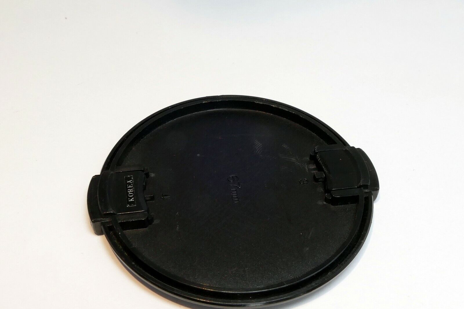 67mm snap on type Lens Front Cap black