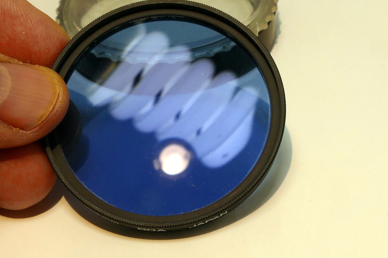 HOYA  52mm Filter  80A  Blue made in Japan with plastic case