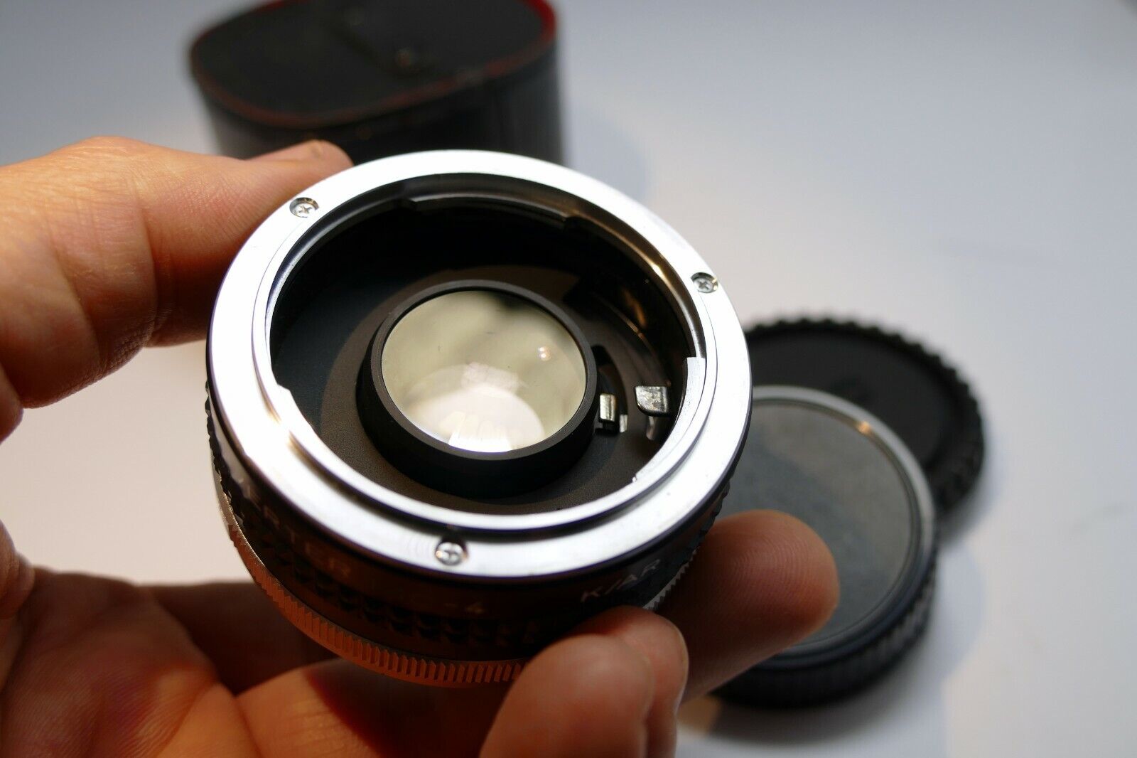CPC 2X Teleconverter MC-4 AUTO K/AR Konica Hexanon lenses
