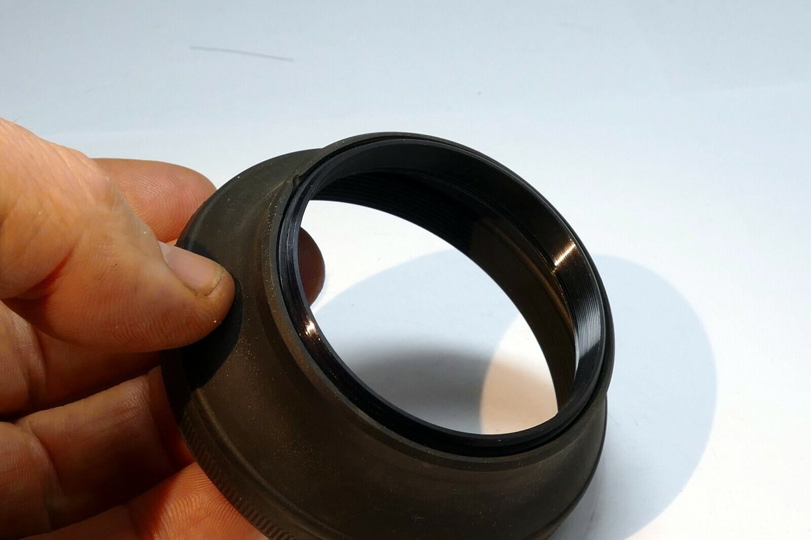 Vivitar 52mm screw in Rubber Lens Hood Shade for normal 35mm f2.8 50mm f1.7