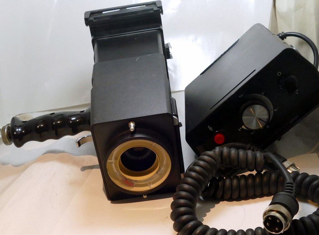 Polaroid CU-5 Land 4X5" Camera 3” Lens w/ custom Macro ring flash orthodontic