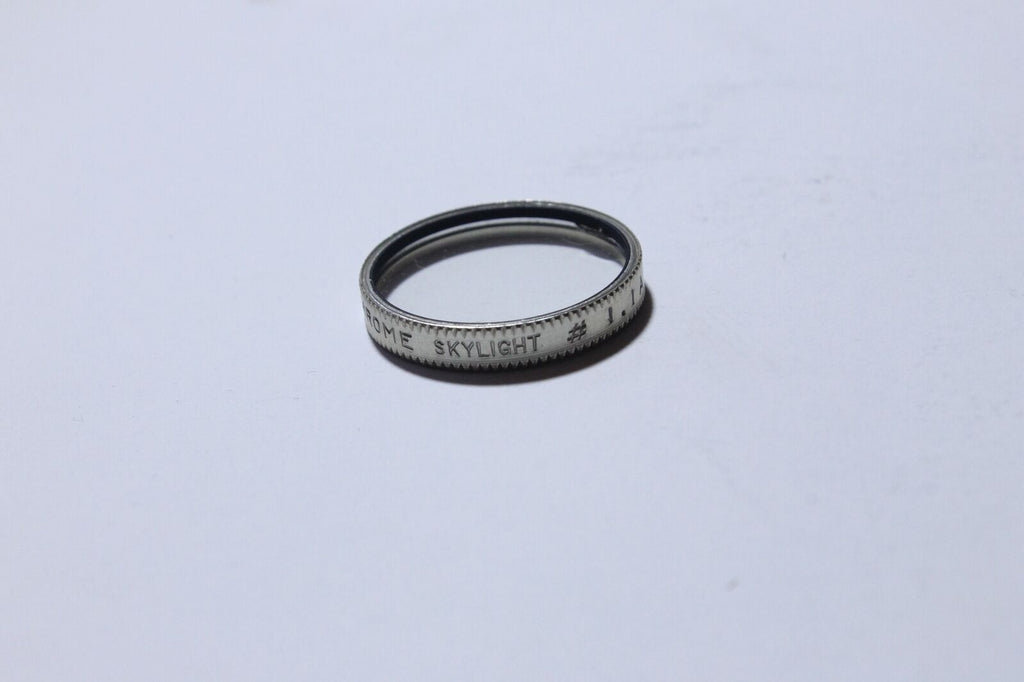 Used Lens Filter: Ednalite Coated USA Chrome Skylight #1s eries IV 4