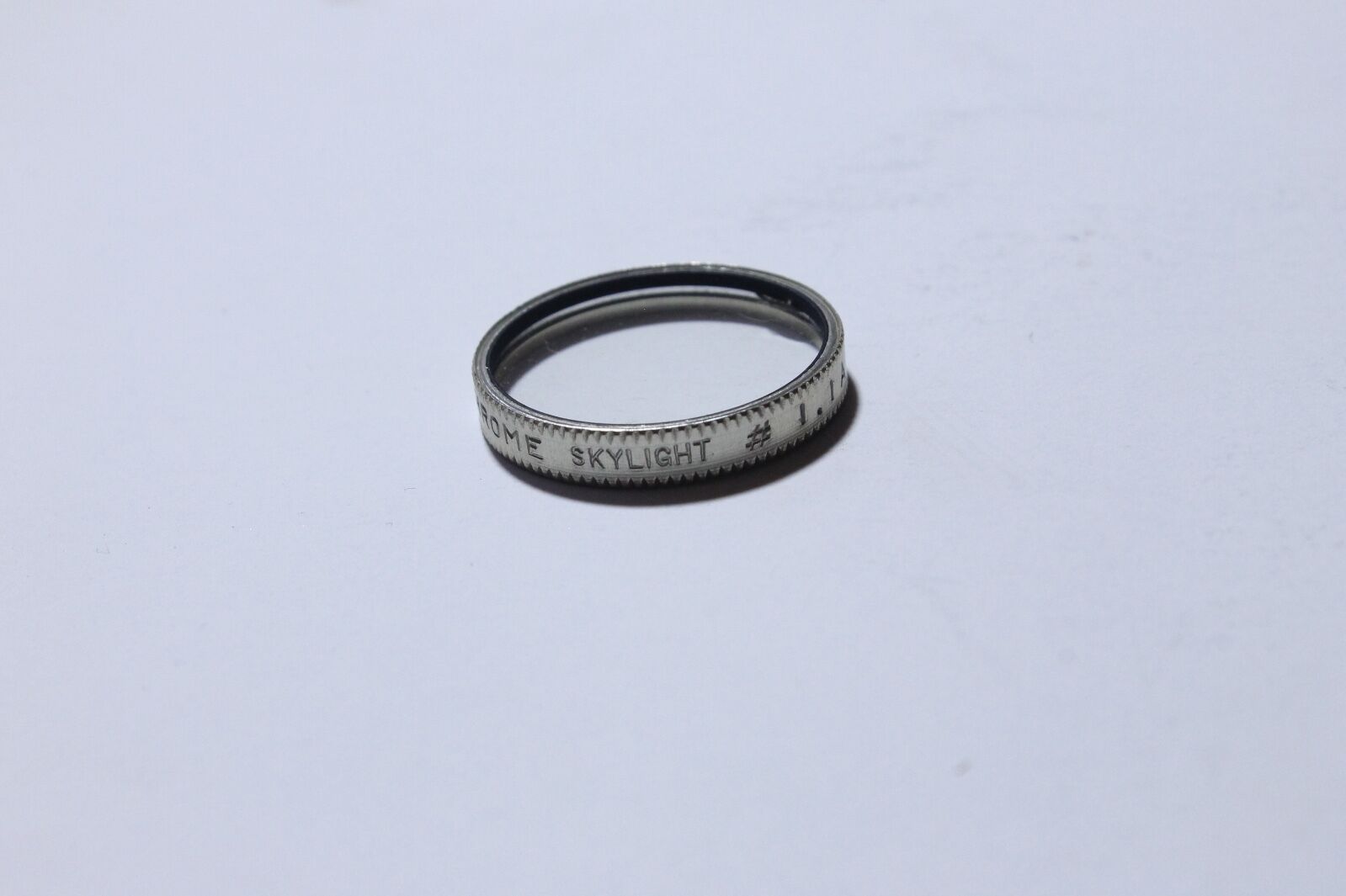 Used Lens Filter: Ednalite Coated USA Chrome Skylight #1s eries IV 4