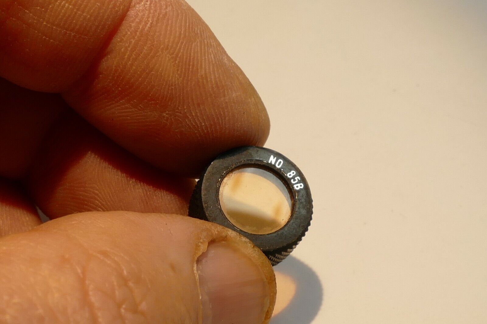 12mm threaded screw in Lens filter 85B