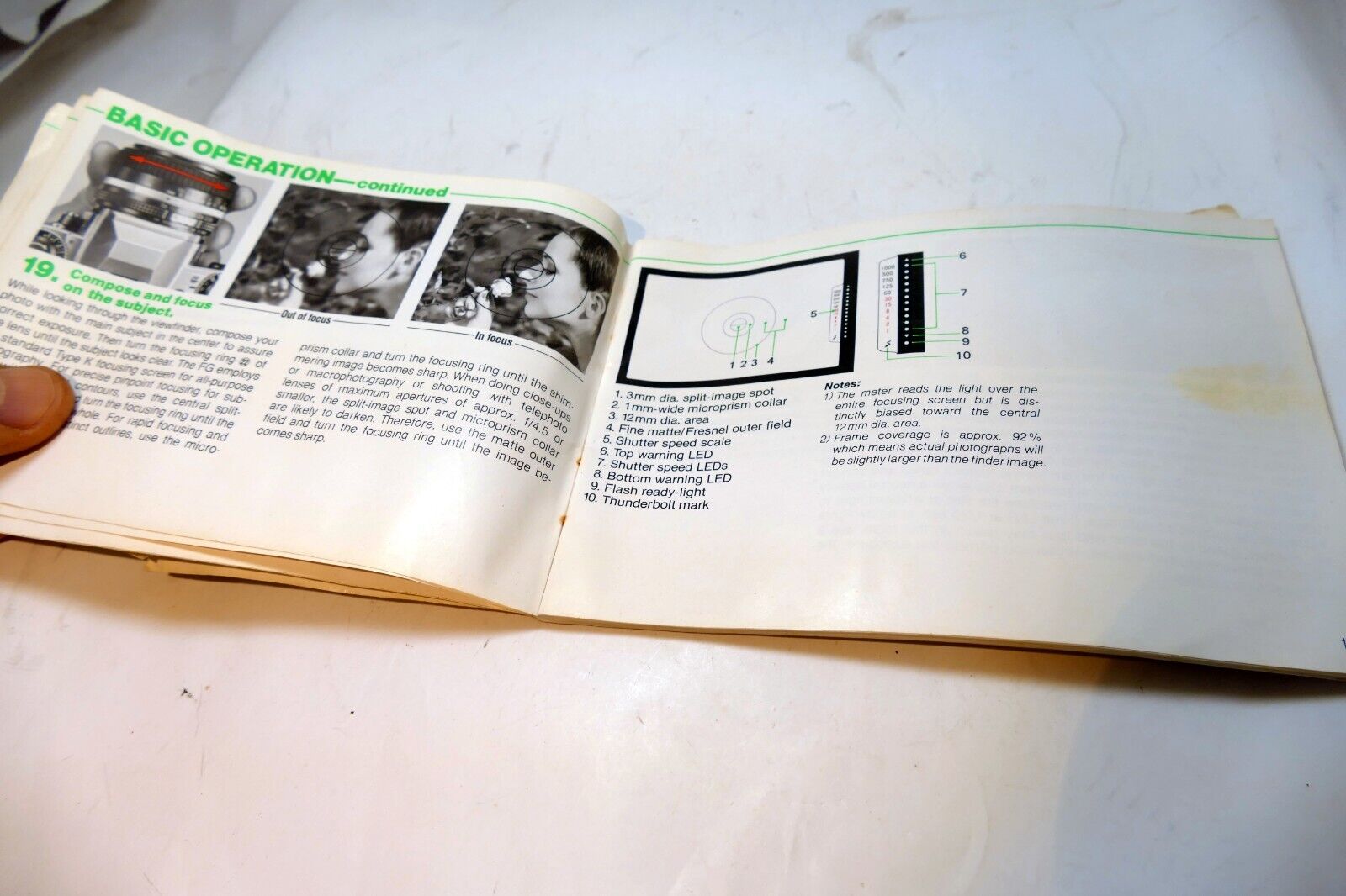 Nikon FG Camera nstructions manual guide English EN - MISSING COVER PAGE