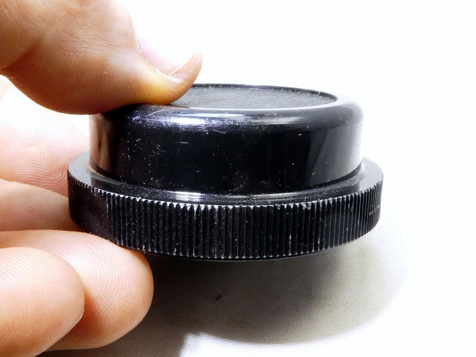Bayonet  rear cap vintage twist on type plastic Made in Germany