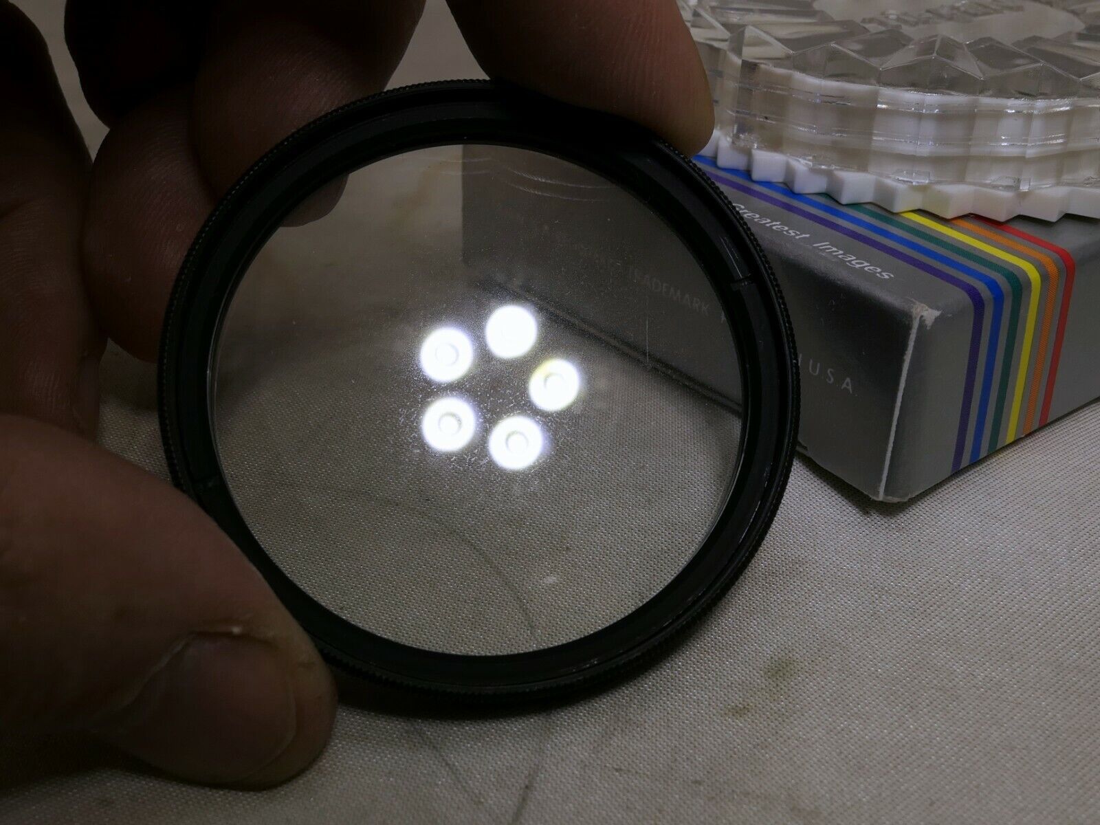 Tiffen 52mm Haze-1 UV  Lens Filter made in USA Clear-UV - Boxed mint