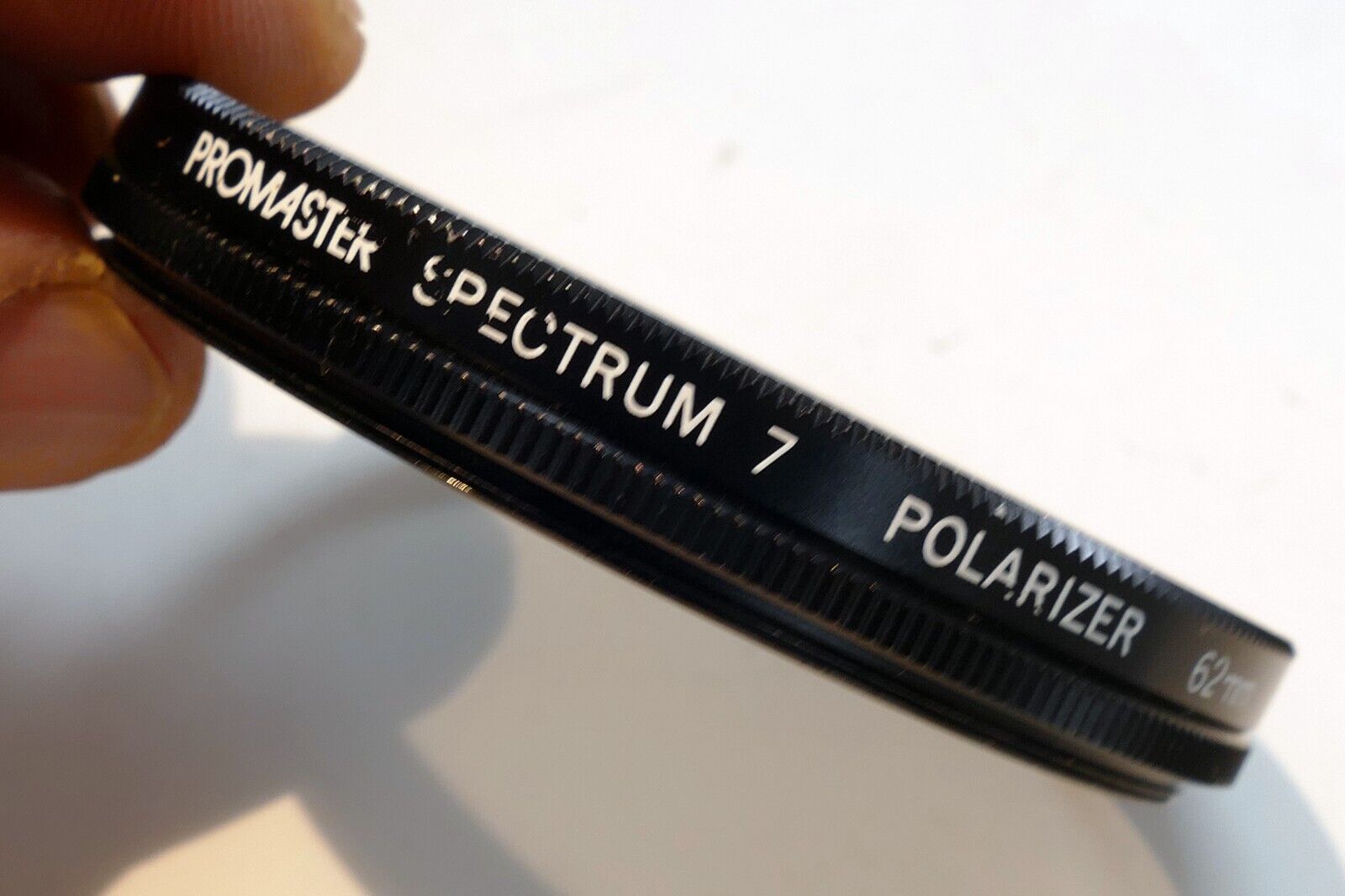 Promaster 62mm Lens Filter Polarizer PL Spectrum 7  rotating