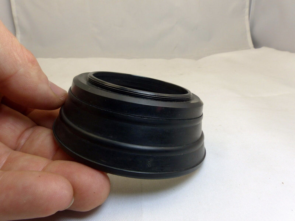 55mm Rubber Lens Hood for telephoto lenses made in Germany