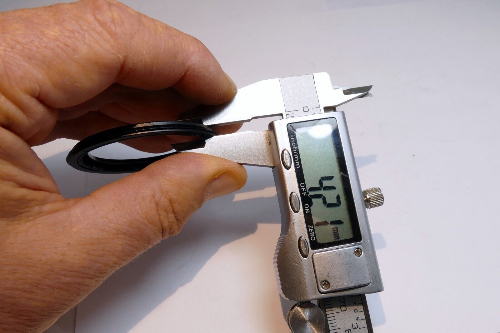 Lens Hood  ring adapter unknown brand  40mm ID 55mm OD