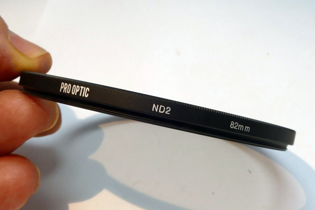 Pro Optic ND2  82mm  Filter  Neutral Density X2 NDX2 lens