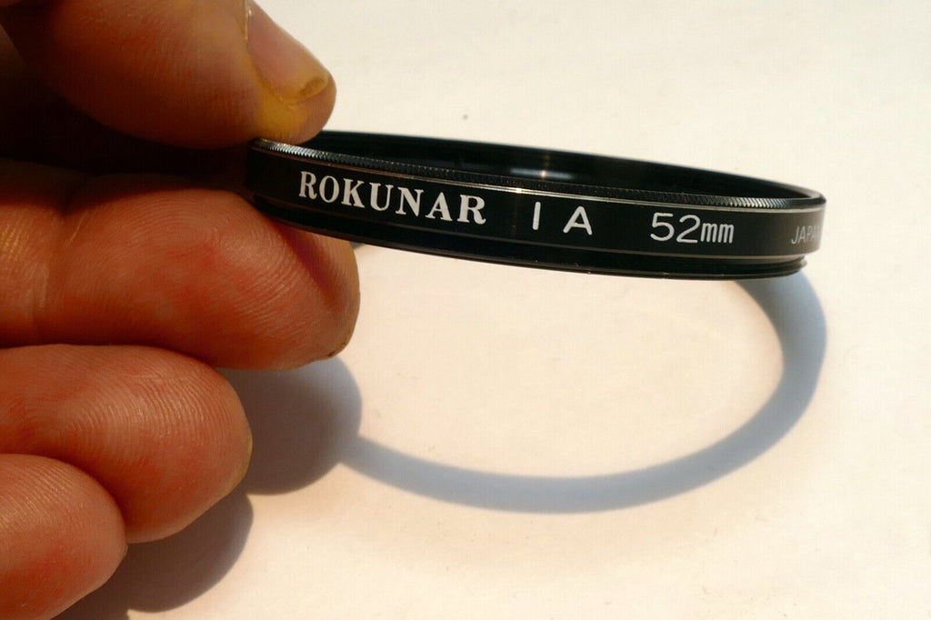 Rokunar 52mm Filter 1A Skylight lens threaded made in Japan