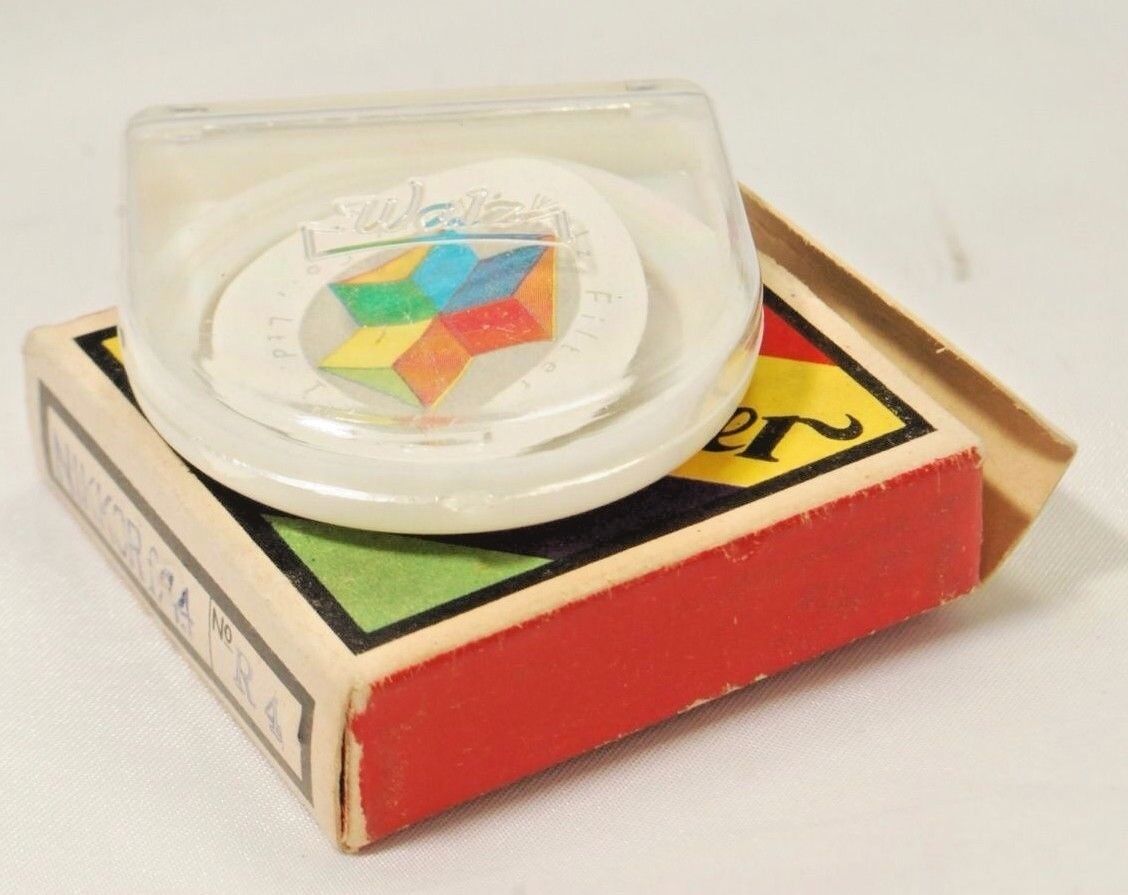 Empty box for Walz Filter for Nikkor 5cm f1.4 Nr. R4 3125041 vintage