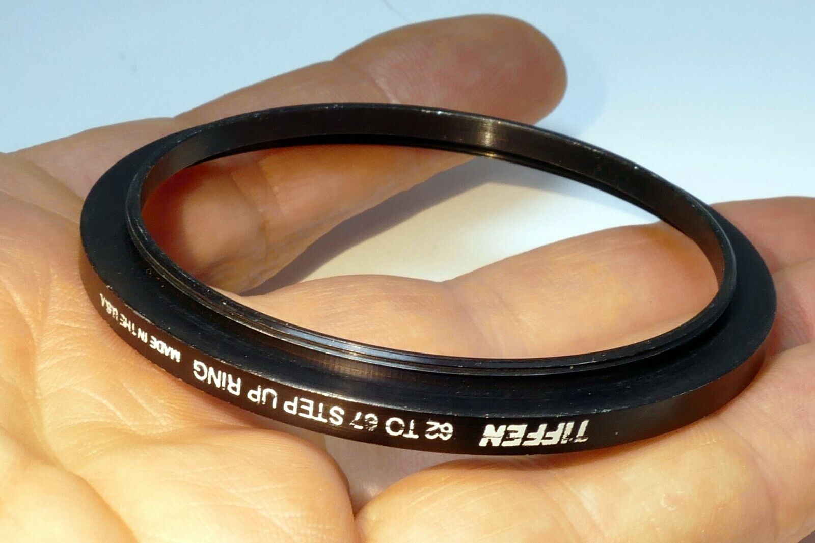 62mm to 67mm  lens ring step Up threaded male to female thin profile wide angle
