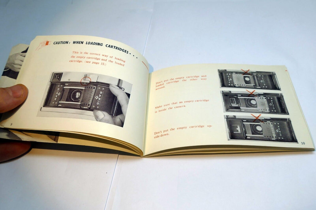 Minolta 24 Rapid  rangefinder Camera  Instruction Owners Manual  Guide English E