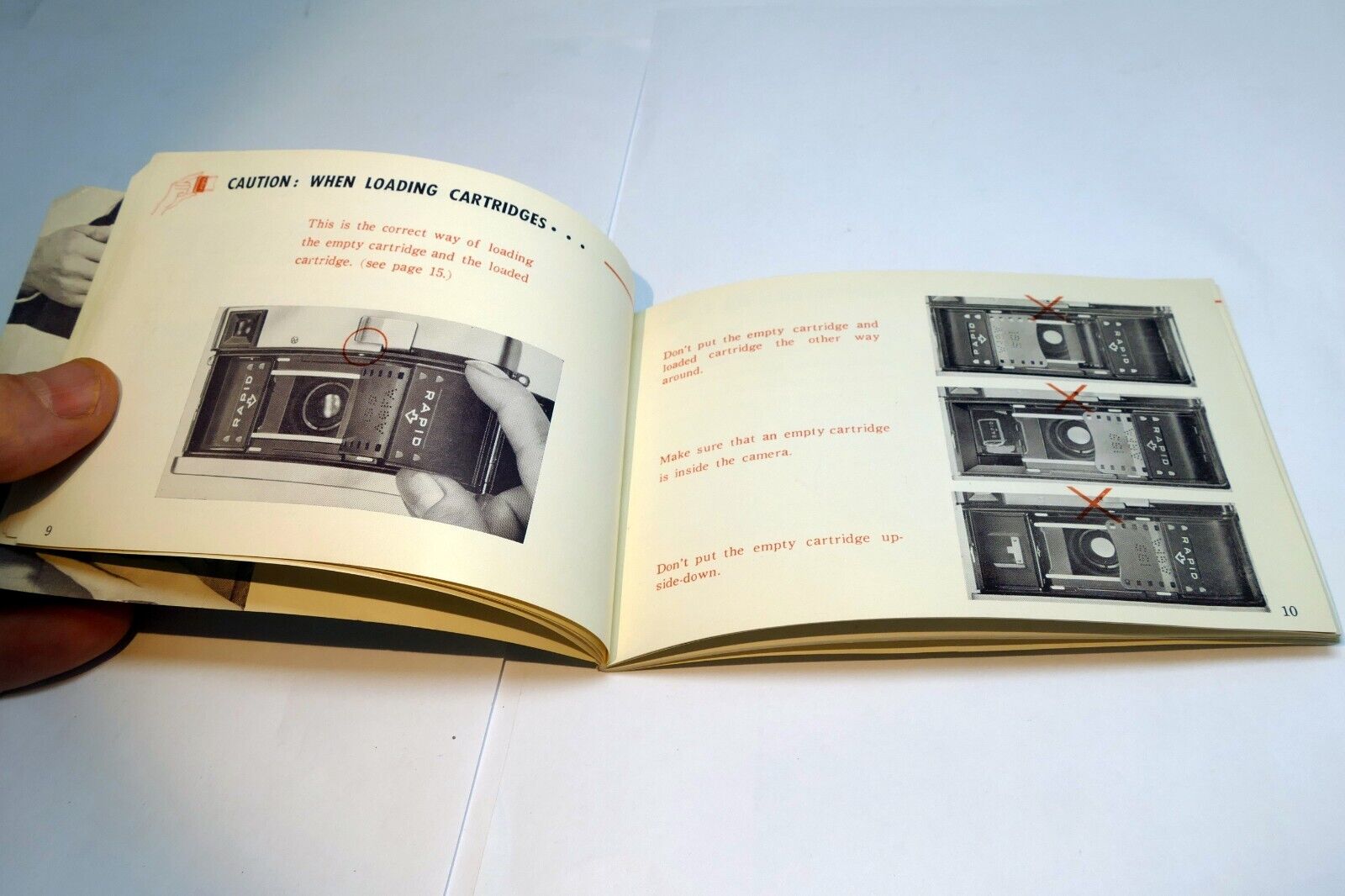Minolta 24 Rapid  rangefinder Camera  Instruction Owners Manual  Guide English E