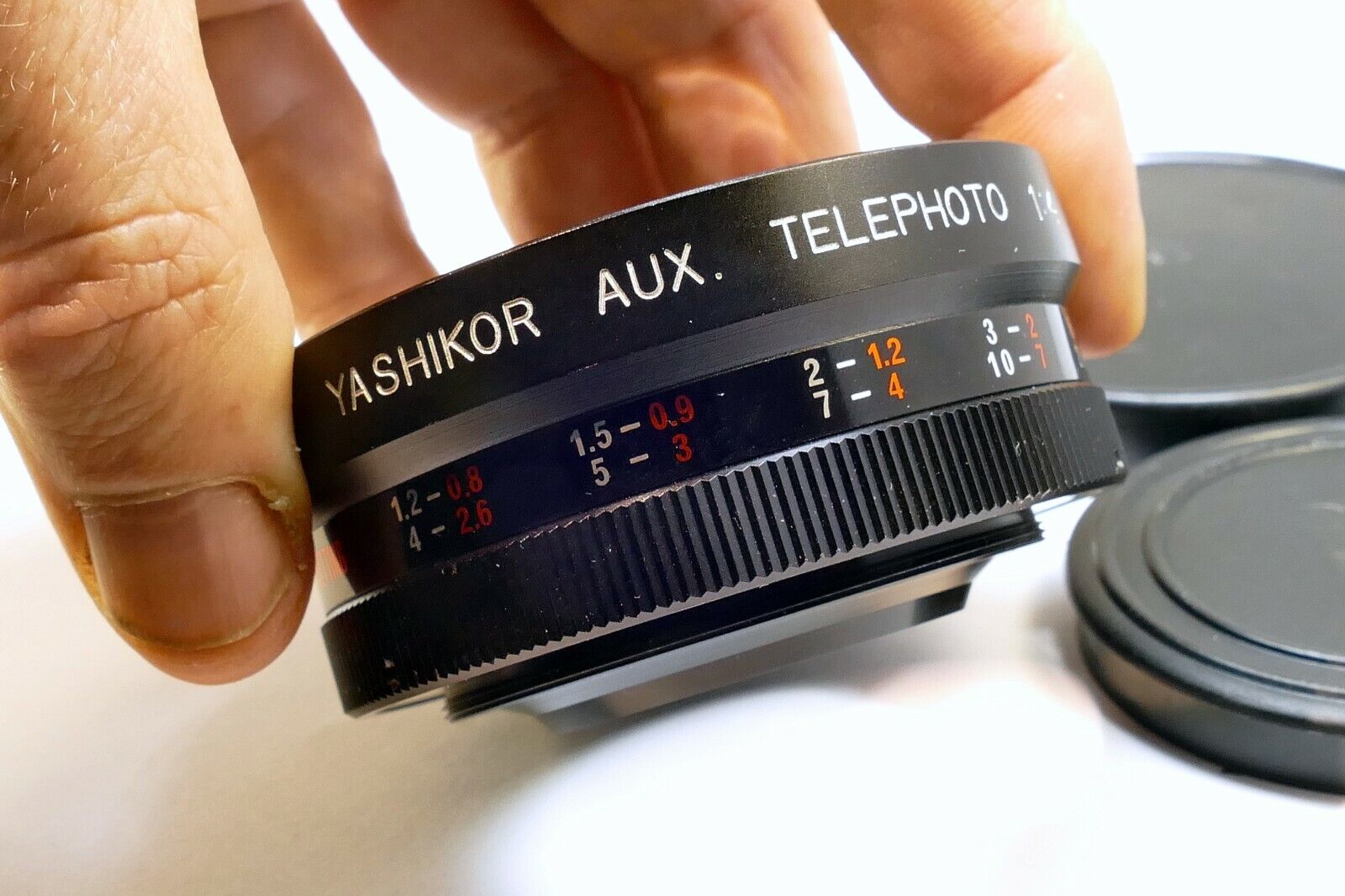 Yashica Yashikor AUX  Telephoto  1:4 lens 55mm rear threads