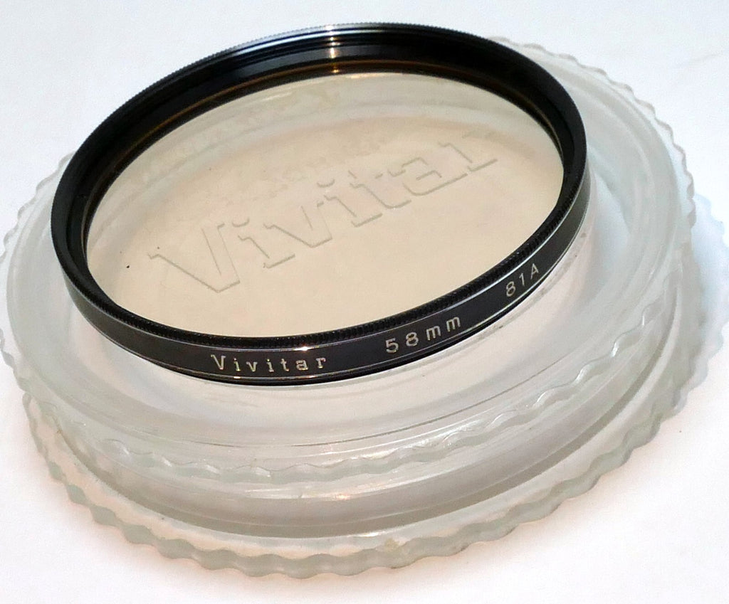 Vivitar Lens Filter 58mm 81A