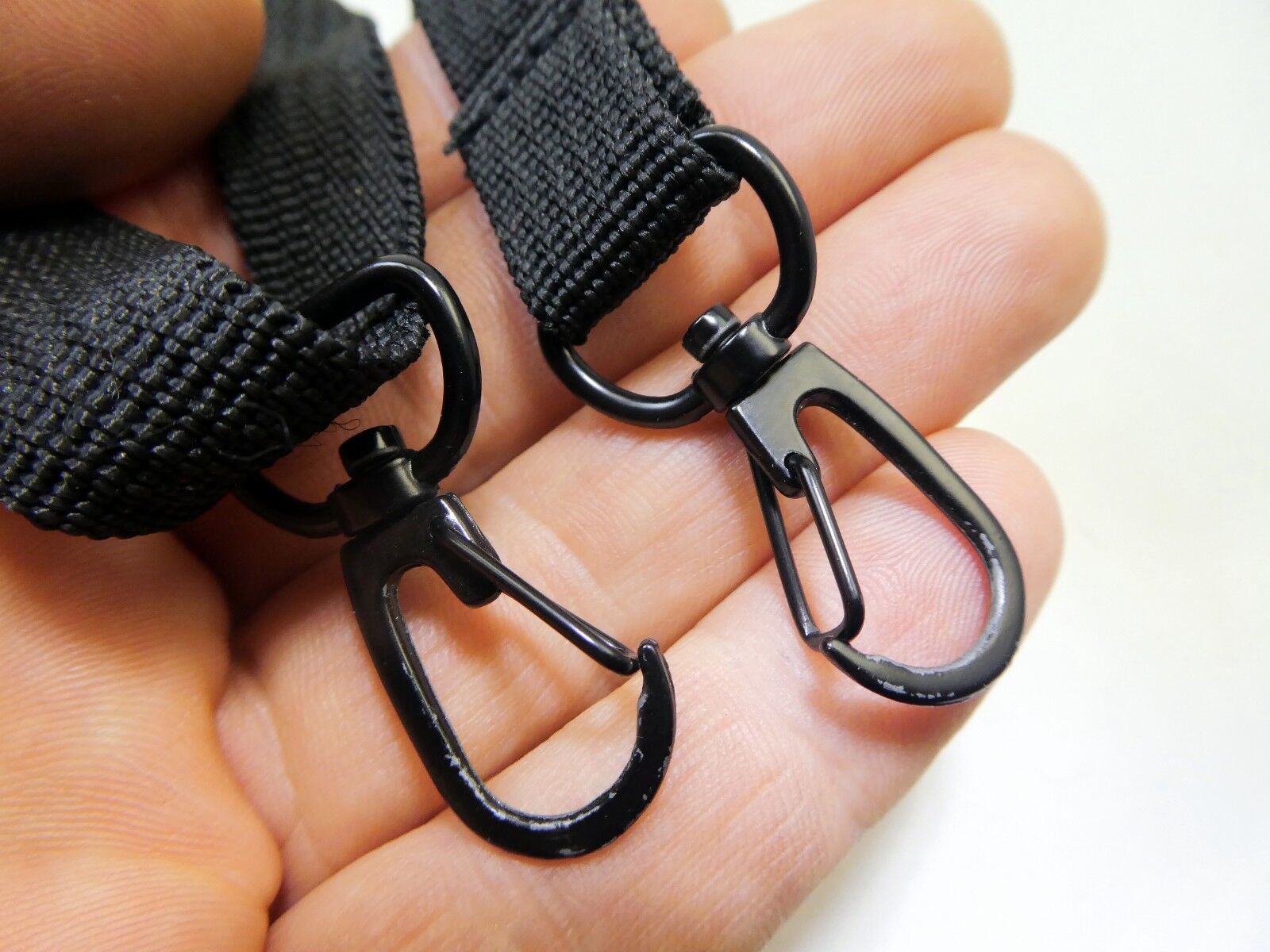 1.5cm wide Black Camera Shoulder Strap part of harness