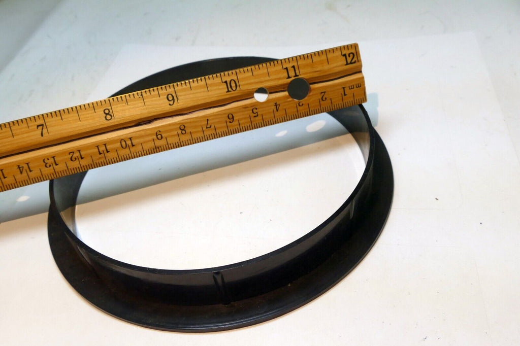 6"  black Plastic Led Trim Ring 2cm deep 13.5cm wide