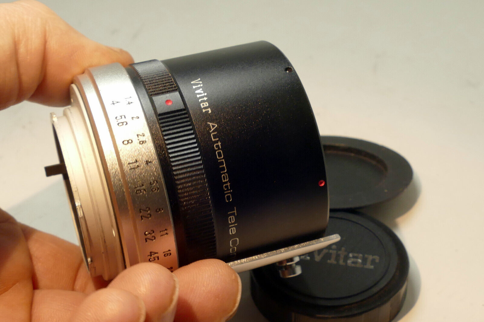 Vivitar Auto 3X-5 Lens Teleconverter for Minolta MC mount manual  focus SR SRT