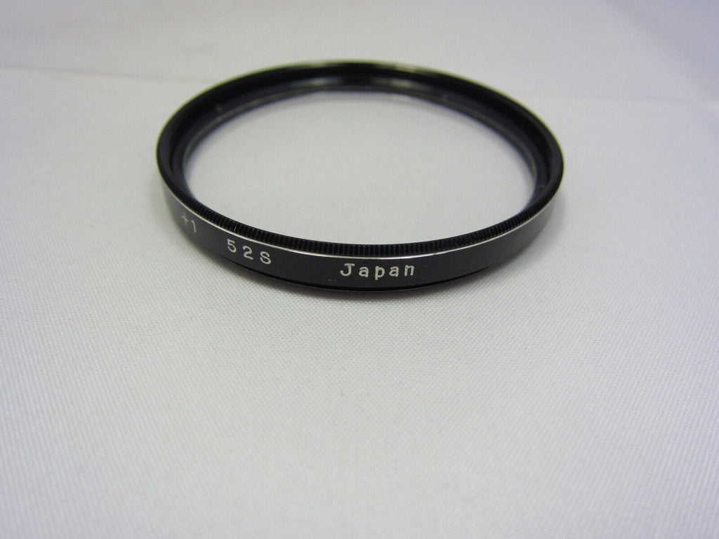 Used ROKUNAR +1 Macro Close-up  52S Lens Filter Glass Made in JAPAN 6405012