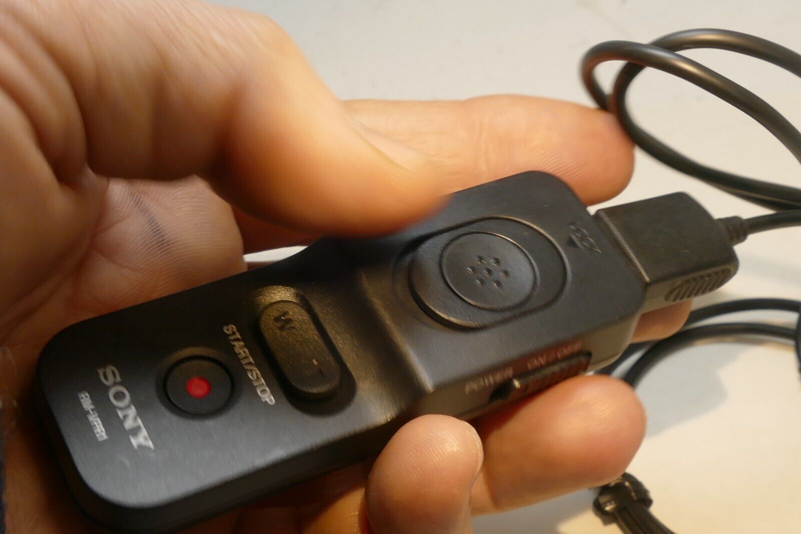 SONY RMT-VP1K Remote Commander with two and three pin cables.