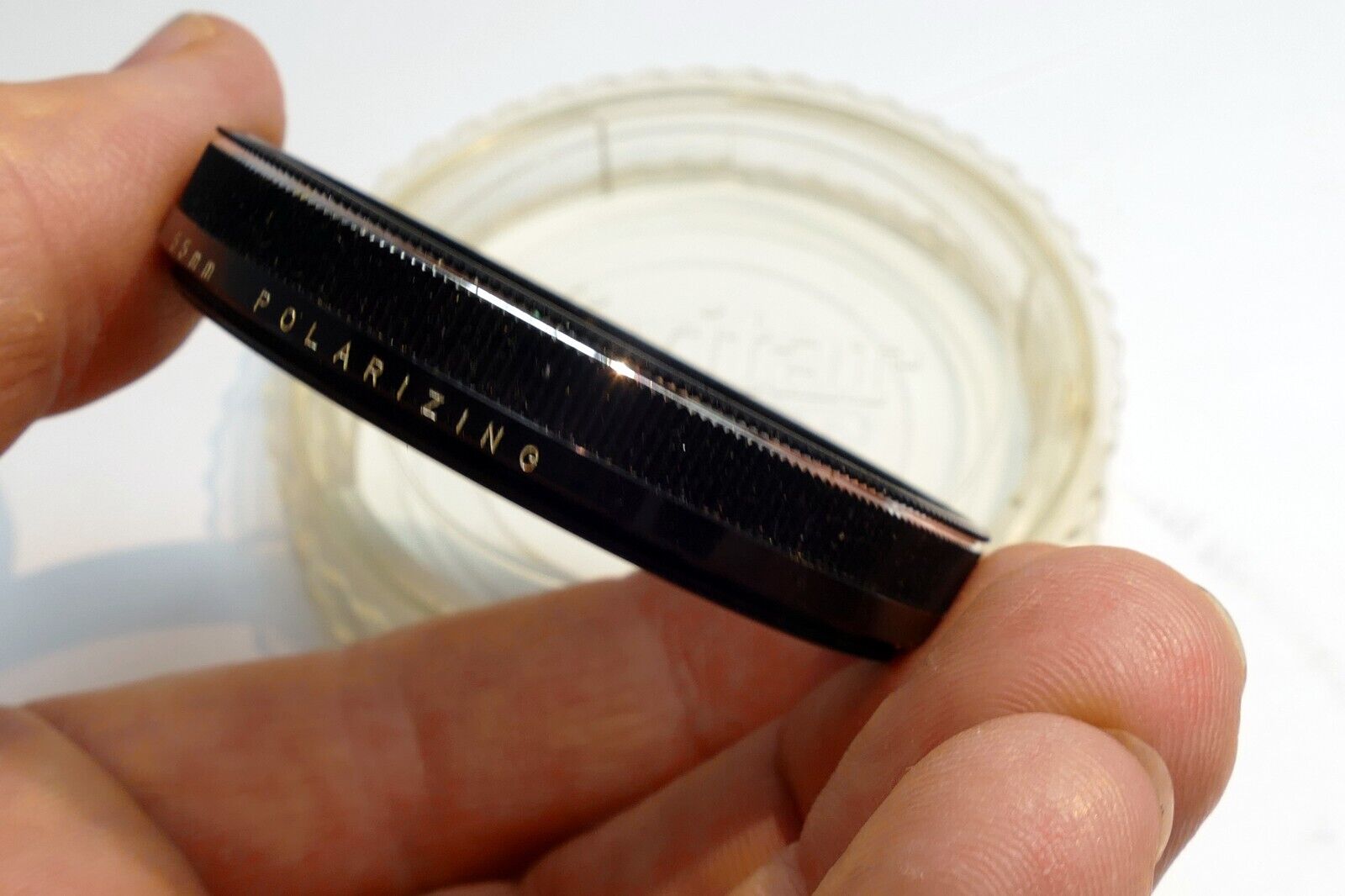 Vivitar 55mm Polar Polarizing  PL Linear  Filter - excellent condition