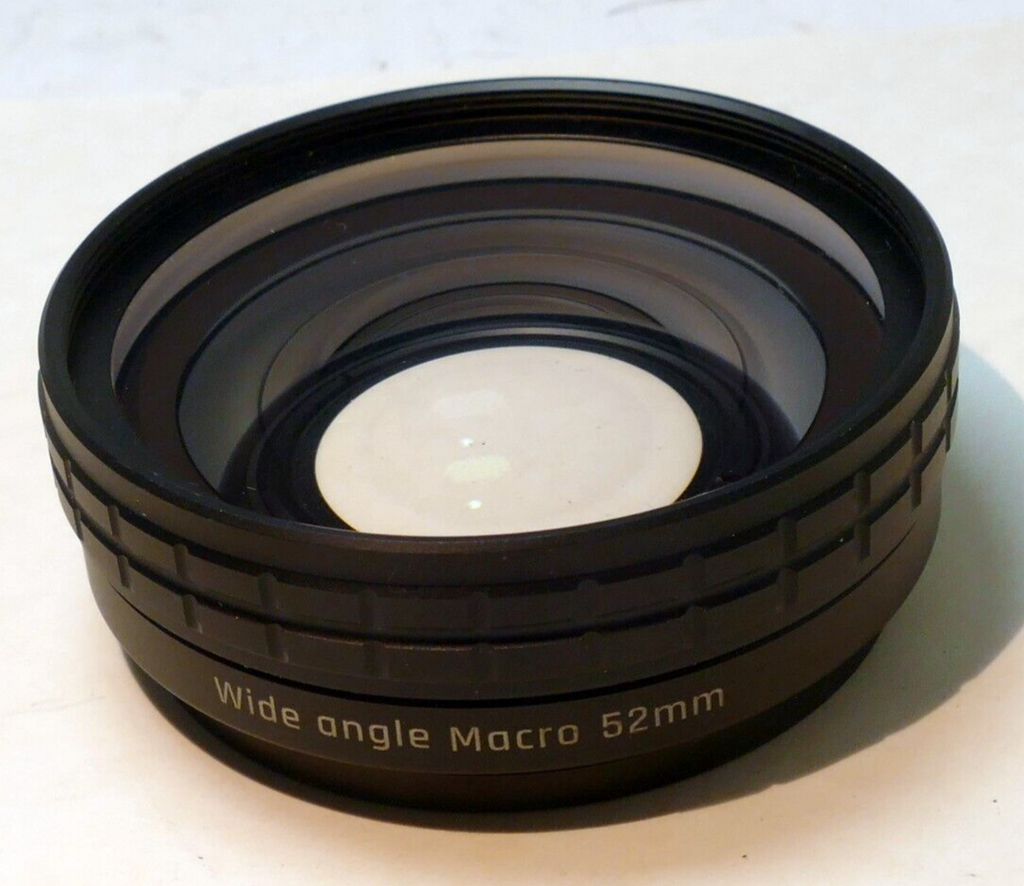 52mm 0.5 wide Angle AUX Lens for 18-55mm AF-S VR