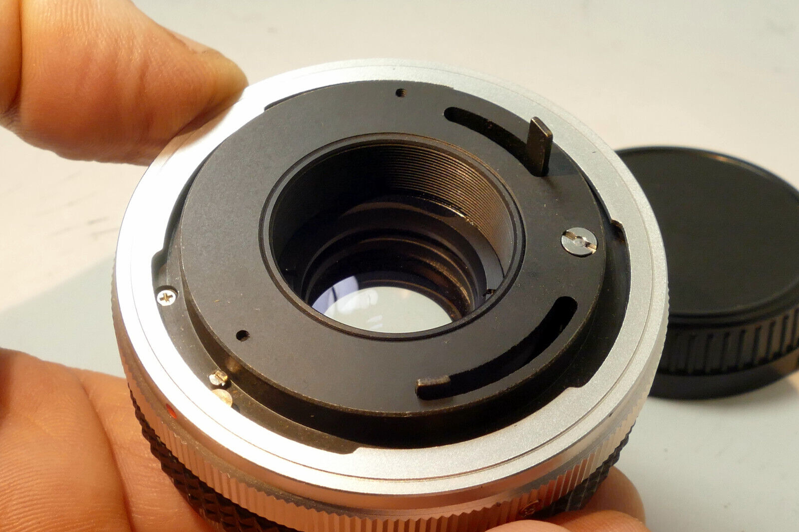 DeJur 2X Teleconverter lens Tele-plus for Canon C / FD  mount  w/ front cap