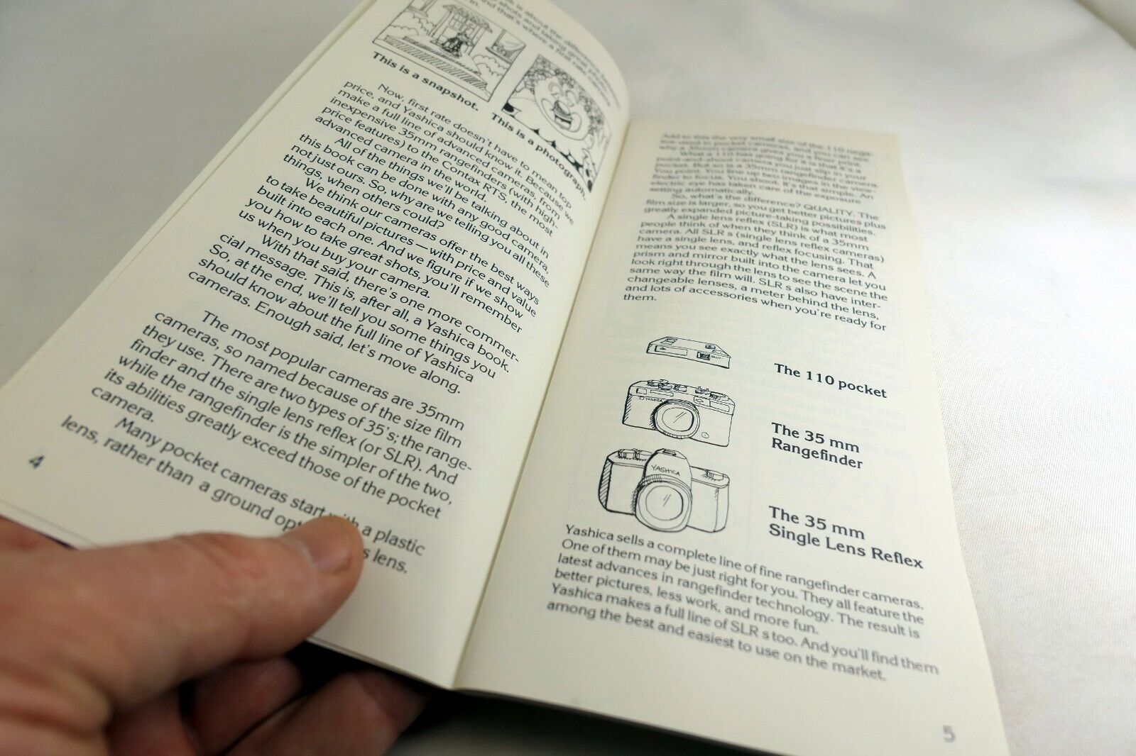 Yashica "how to make better Pictures" Photography camera Guide 1977 FX-2 RTS FR