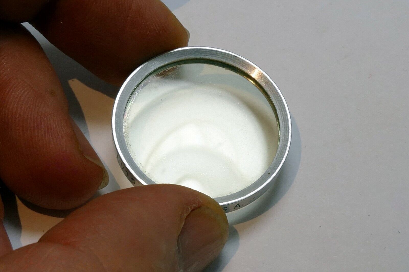 Milo series V 5 UV 15 filter clear (with minor separation)