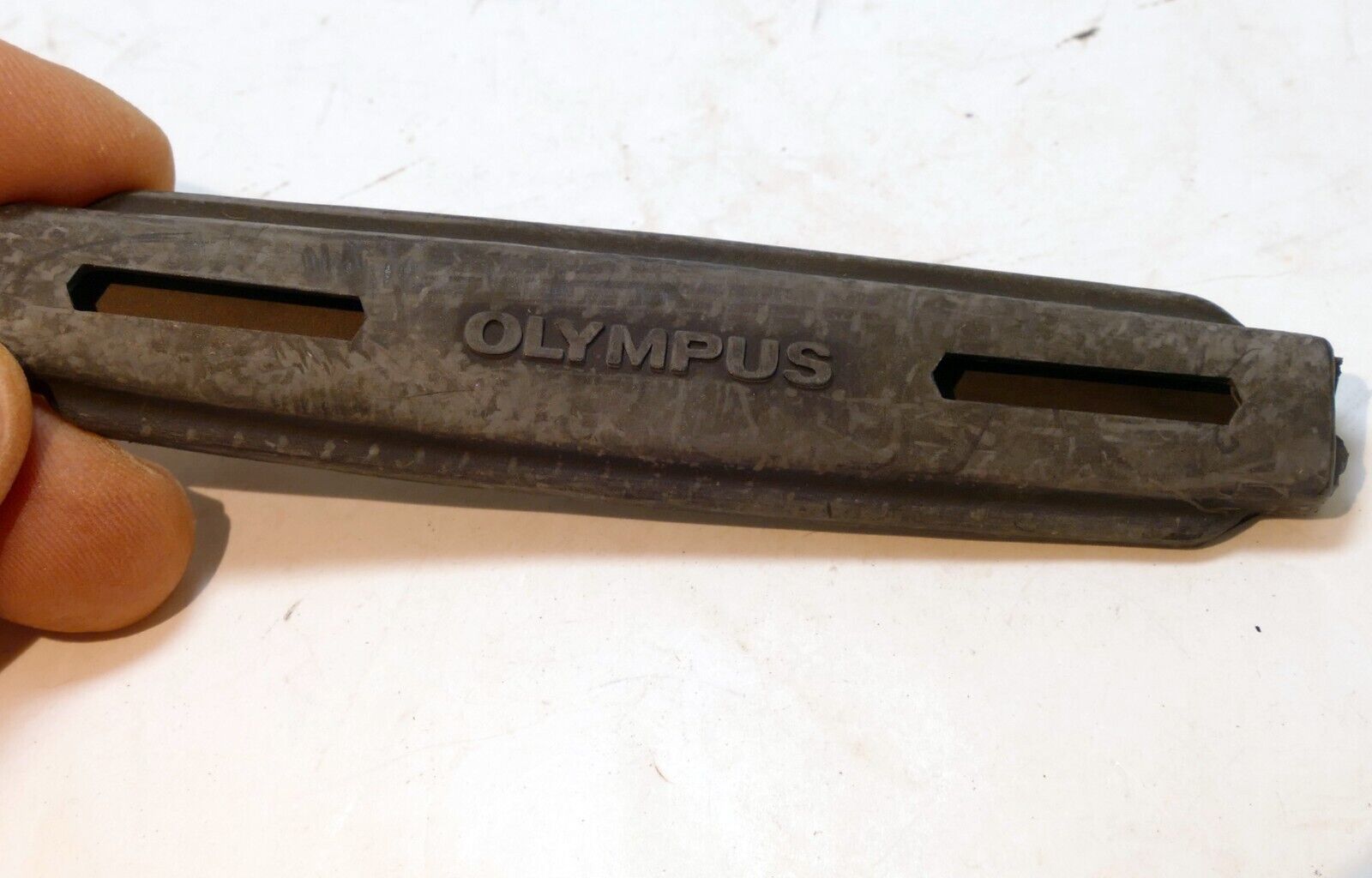 Rubber shoulder pad padding for Olympus OM-1 OM-2n Camera strap - OEM vintage