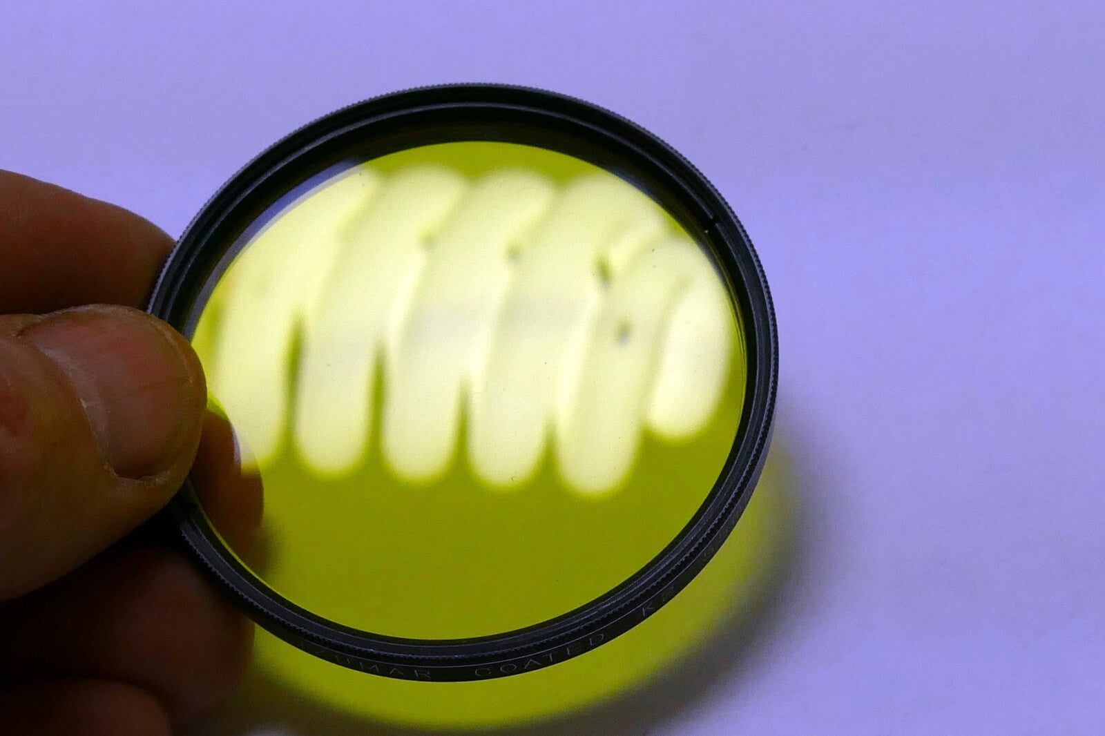 Izumar 55mm Yellow Y2 K2 filter multi-coated  -  excellent condition