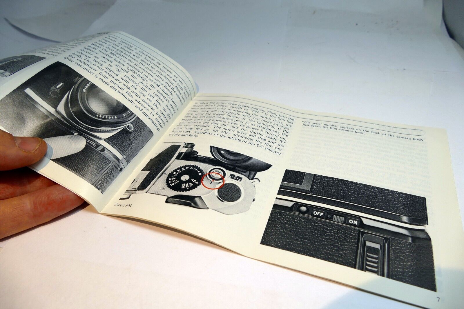 Nikon MD-12 Motor Drive  Instruction Manual Guide  En English
