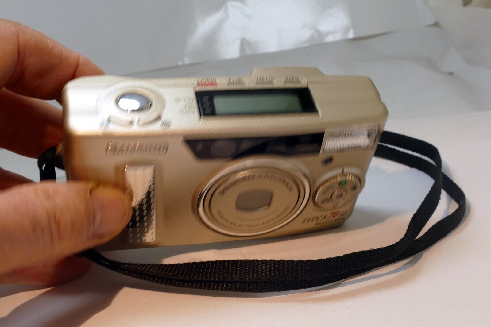 Samsung Evoca 70 SE Quartz Date camera 35mm point and shoot - Untested