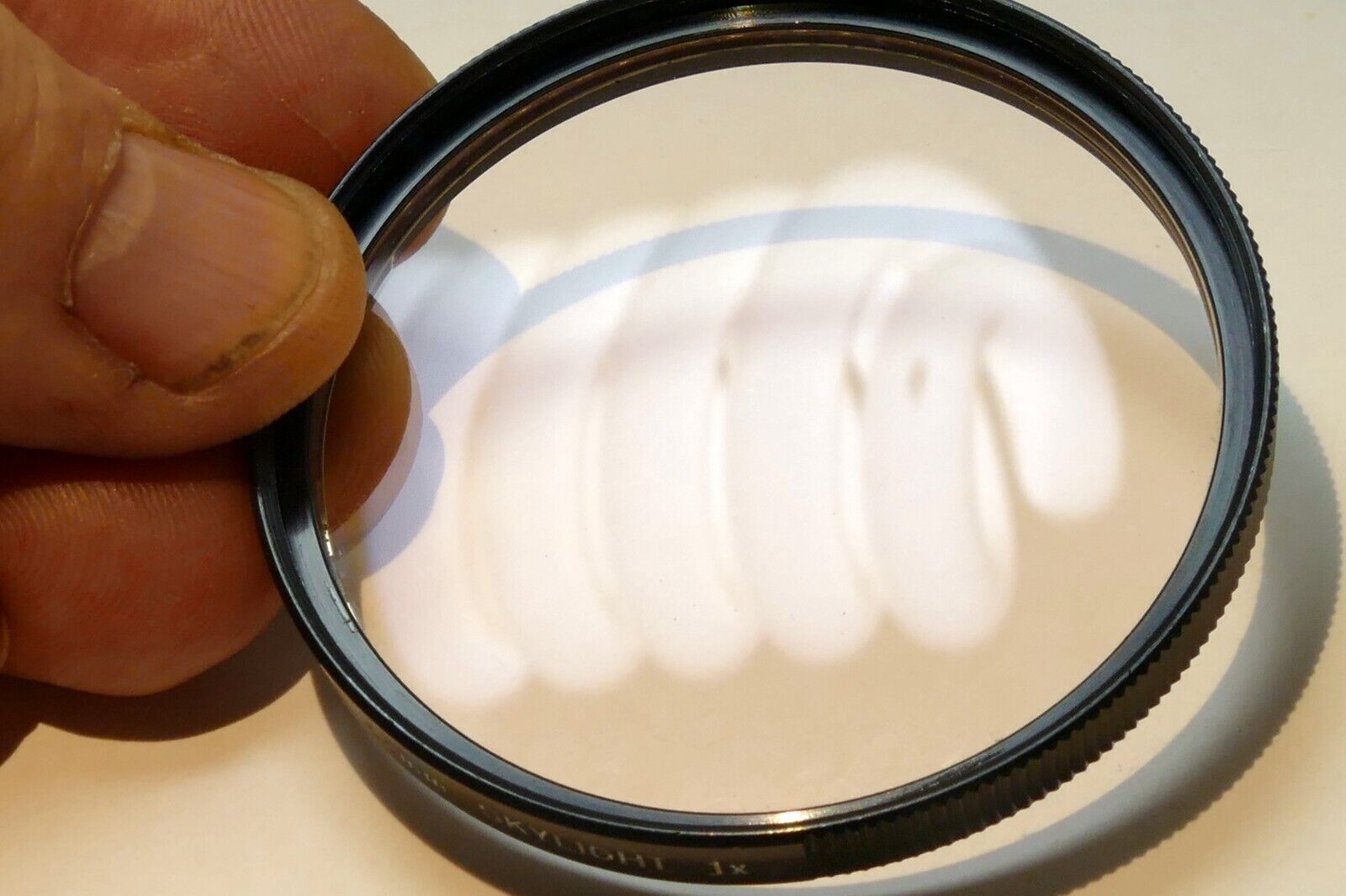 Canon 55mm Filter 1-A Skylight 1x w/ ribbed rim for 50mm f1.8 S.C. - Genuine OEM