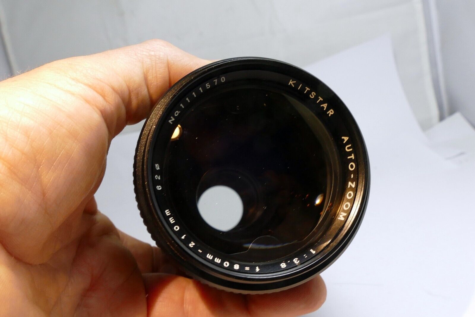 Kitstar 80-210mm f3.8 FD Lens for Canon manual focus telephoto  sticky aperture