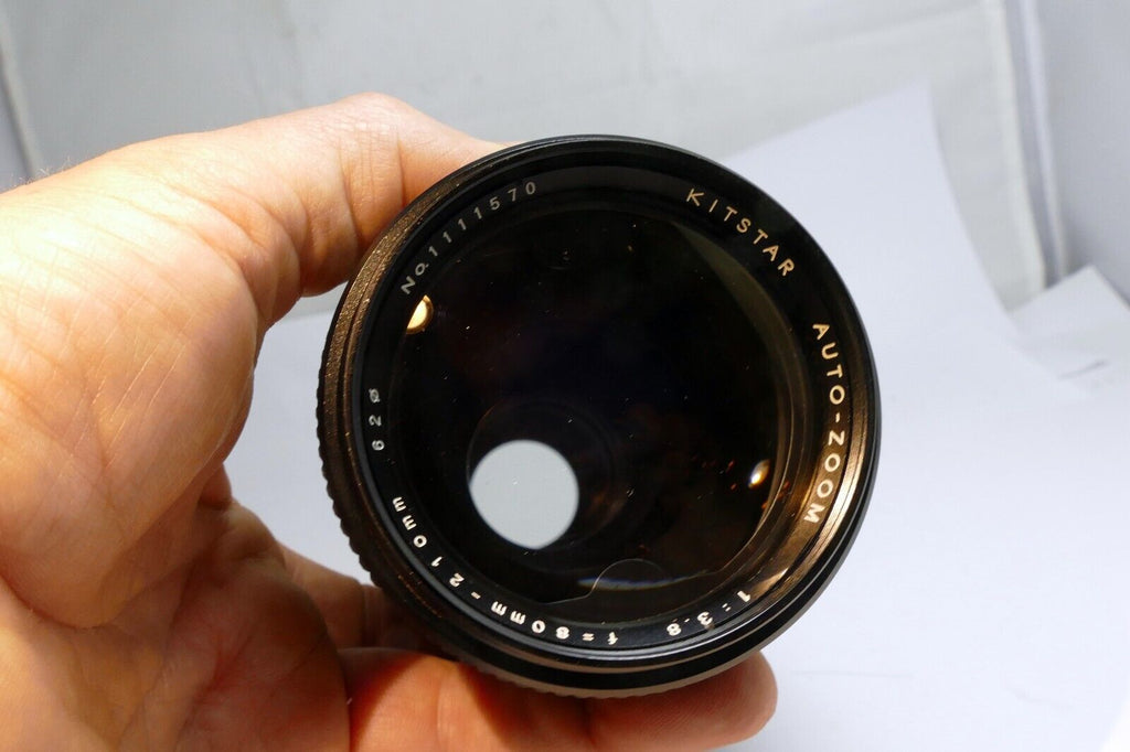 Kitstar 80-210mm f3.8 FD Lens for Canon manual focus telephoto  sticky aperture