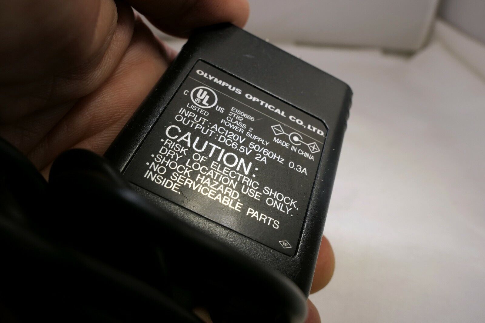 Olympus AC adapter model C-7AU Genuine Original OEM  EL-3