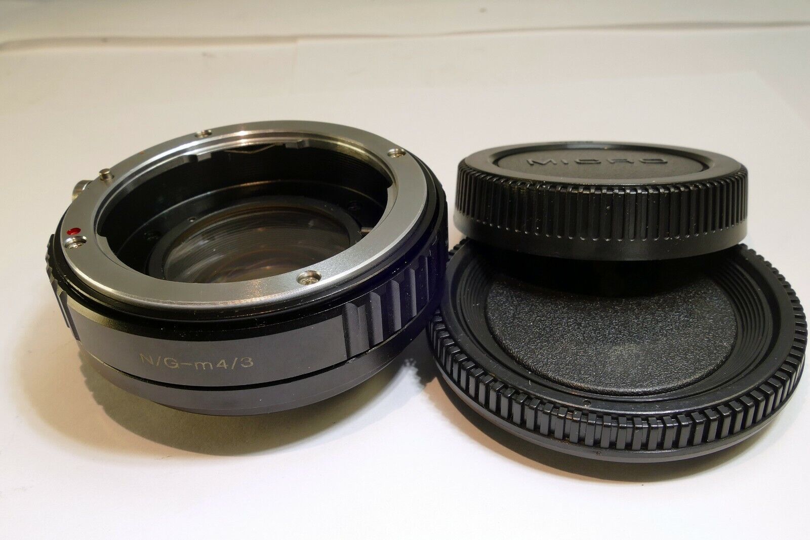 Focal Reducer Lens Booster Adapter Nikon G to M4/3 cameras Panasonic GH5 GH4