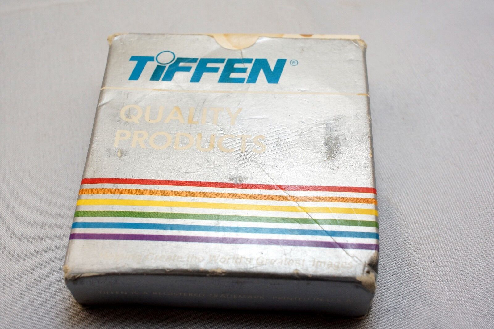 Empty Paper Box (only) for Tiffen Filters 52mm Green 11