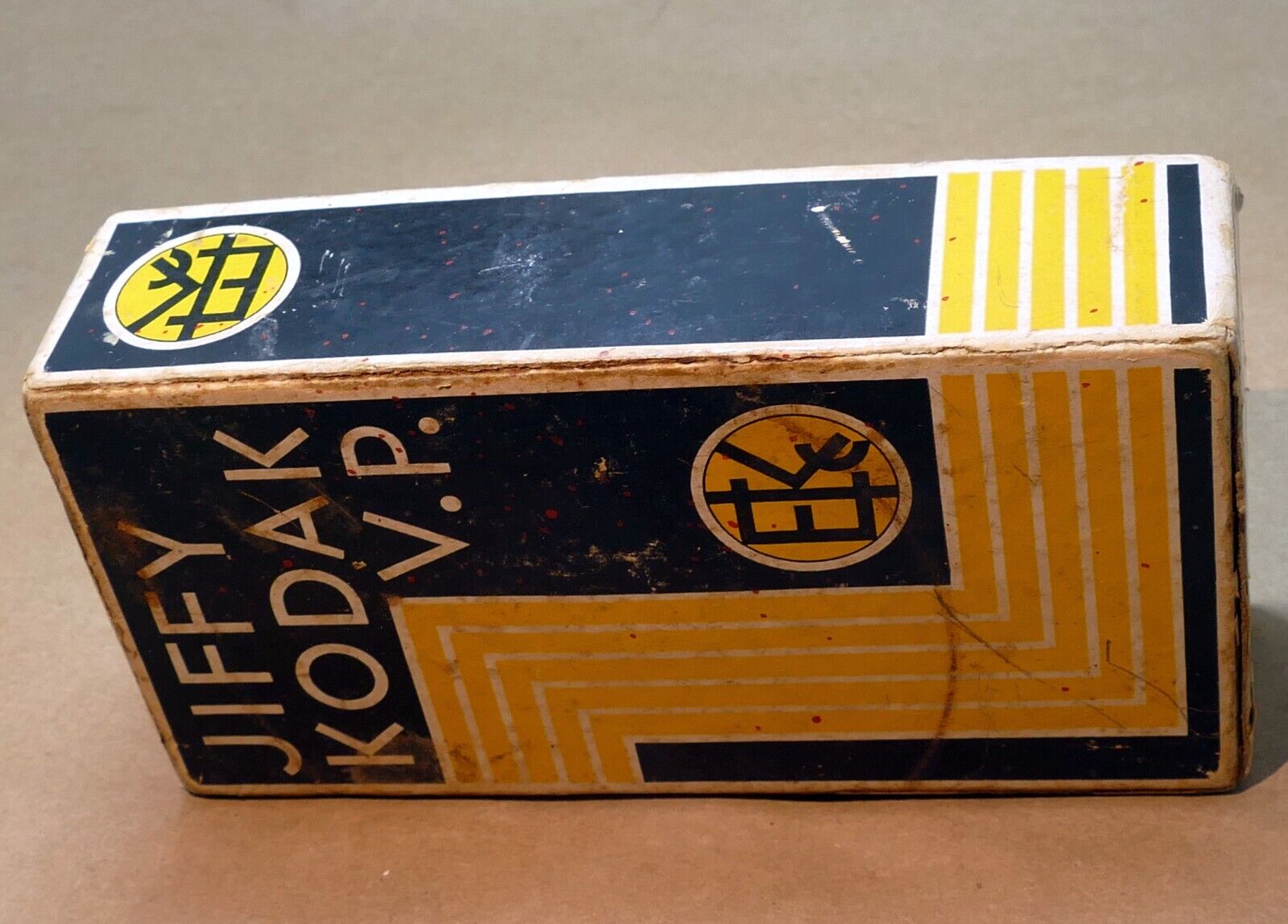 Kodak Empty Box (only ) for Jiffy 127 V.P. camera vintage