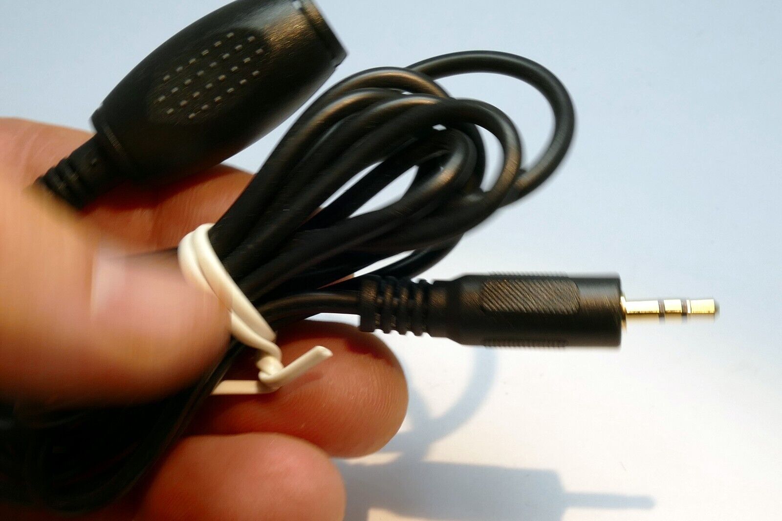 TRS Stereo Male to Female 2.5mm to 2.5mm Audio Cable 2 feet  long  extension