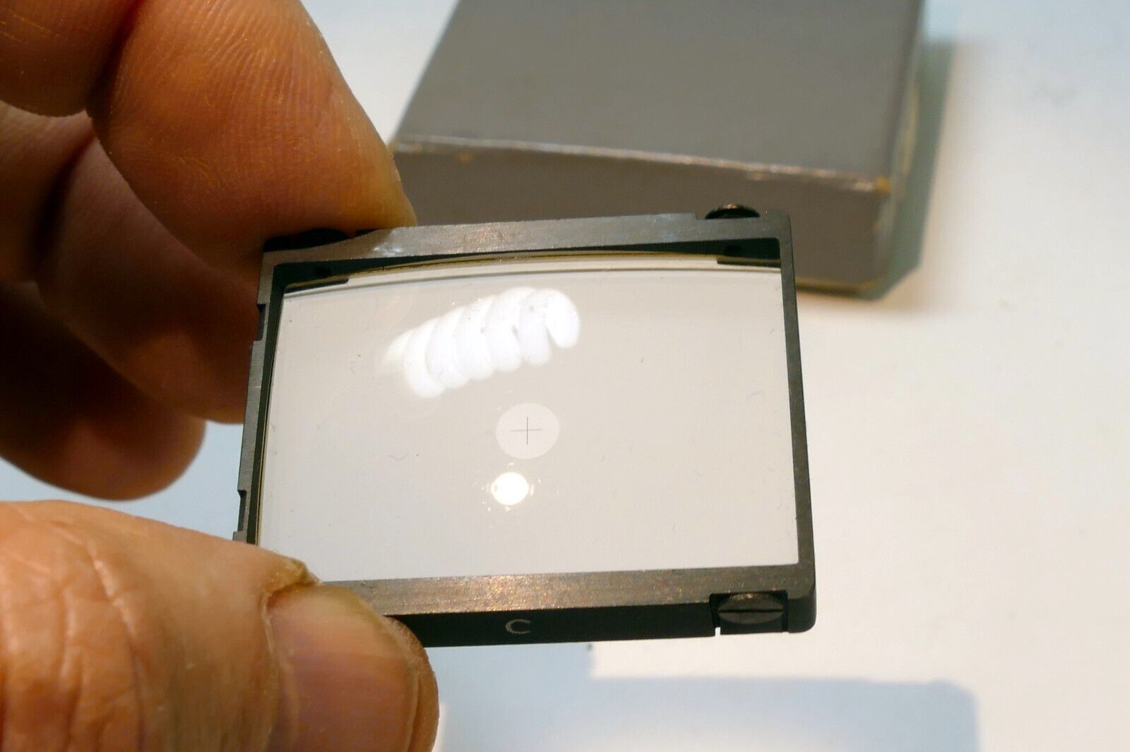 Nikon Focusing Screen Type C cross-hair reticle For Nikon F & F2 - mint