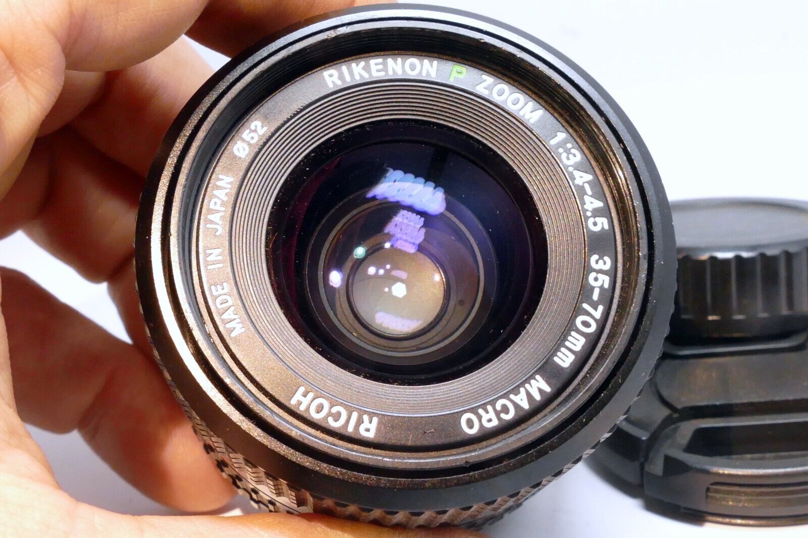 Ricoh Rikenon 35-70mm f3.4-4.5 PK Pentax Lens w fungus inside as is for parts