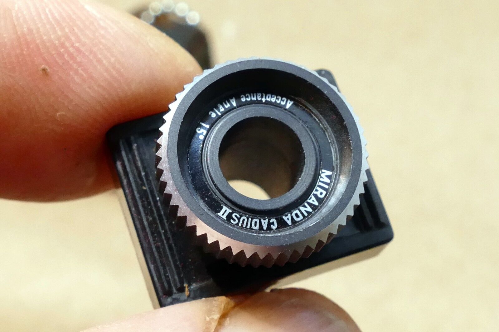 15° degree angle adapter for MIRANDA CADIUS II Photographic Light Meter